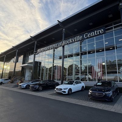 The showroom at golden hour