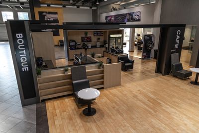 Boutique and cafe