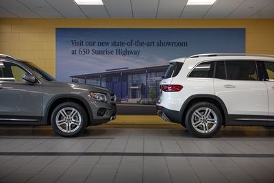 Mural of our showroom at 650 Sunrise Hwy